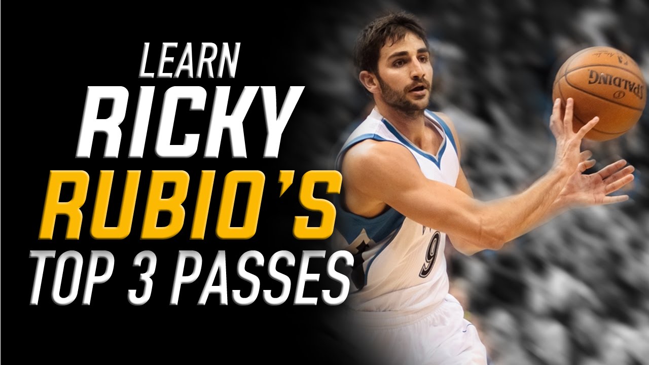 Ricky Rubio's Top 3 Passes (DROP DIMES): Basketball Passing