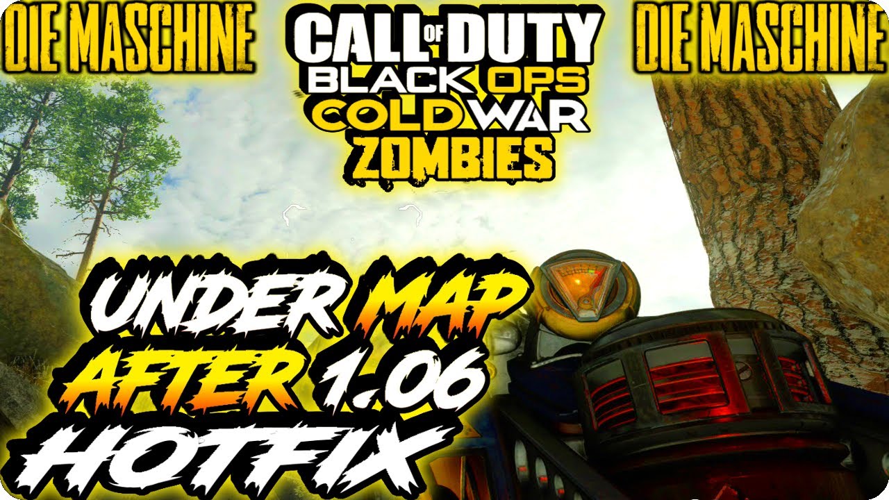 Cold War Zombie Glitches: Solo Under Map Zombie Glitch After 1.06 Hotfix - Die Maschine Glitches