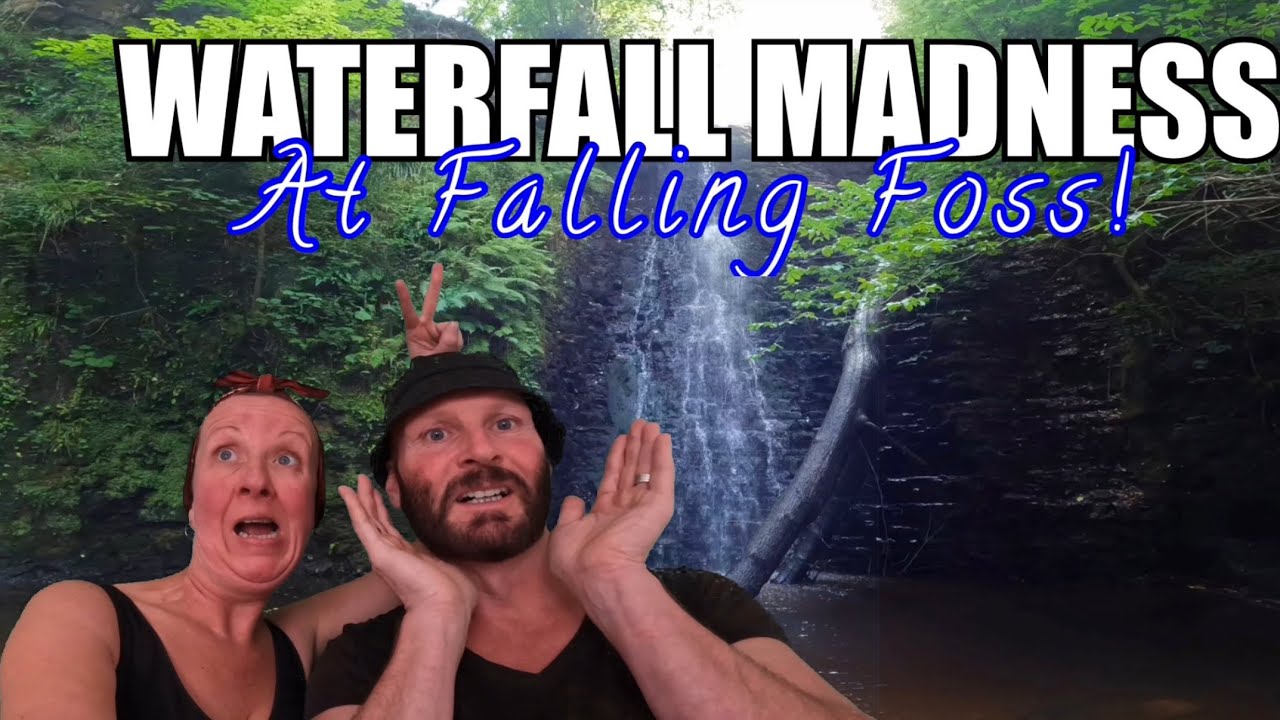 Waterfall Madness!! At Falling Foss!