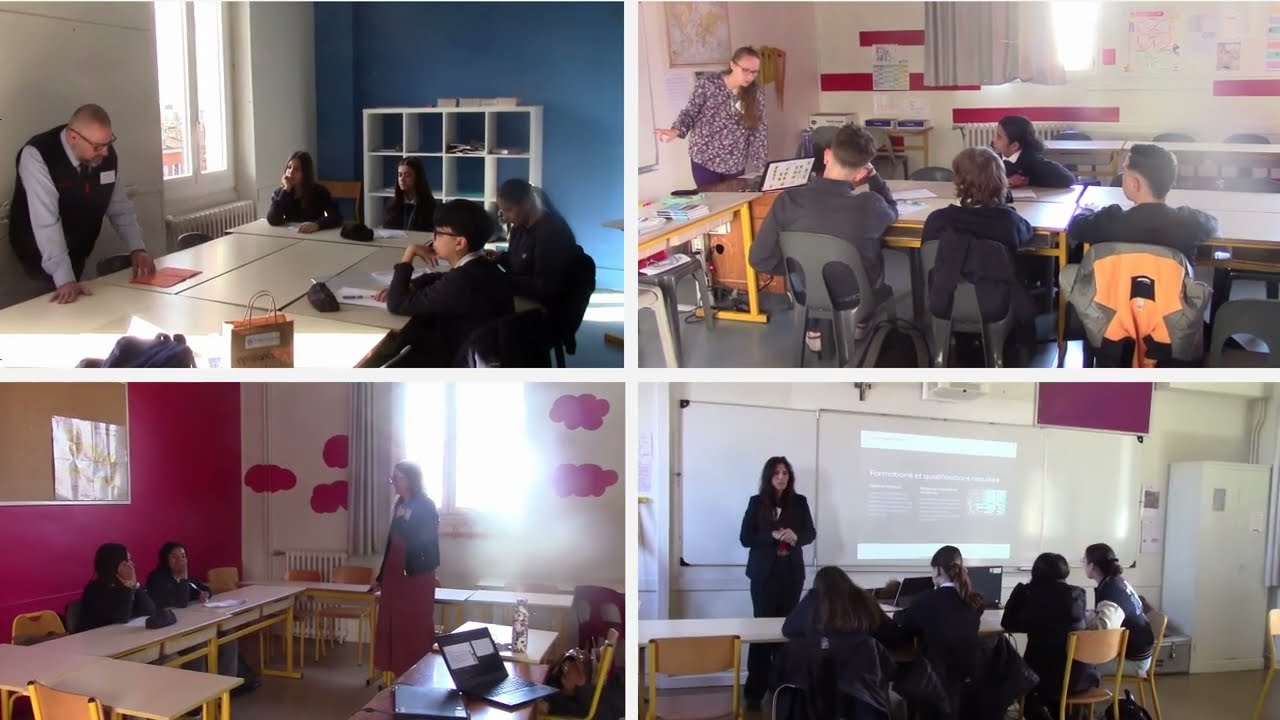 🔹 Forum des Métiers 2025 – Collège Sainte Marie des Ursulines (Toulouse) 🔹