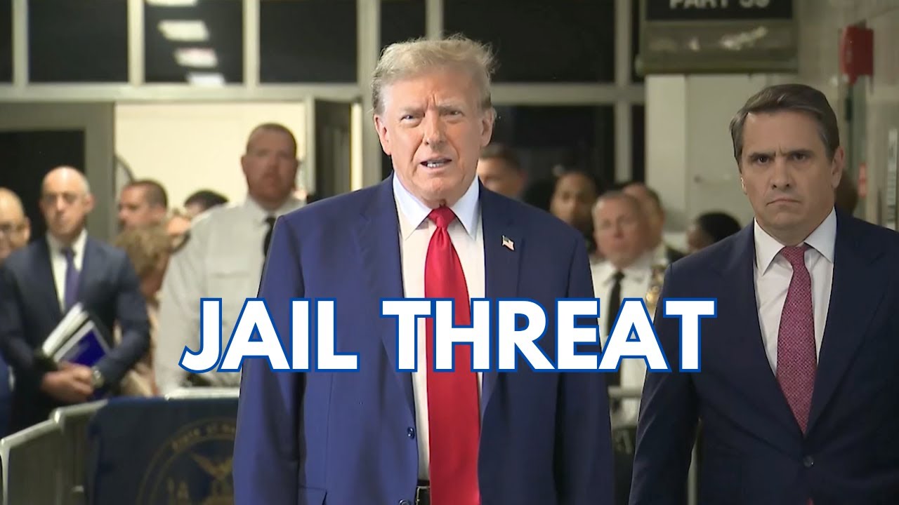 Trump Faces Jail Threat: Judge Warns of Gag Order Violation in Trial