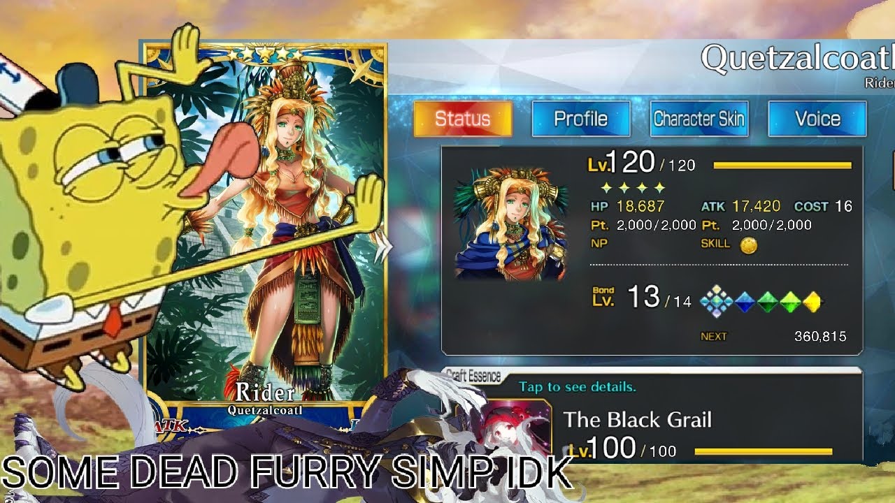 [FGO NA] lostbelt 6 - 120 Quetzalcoatl VS Woodwose 4T fight