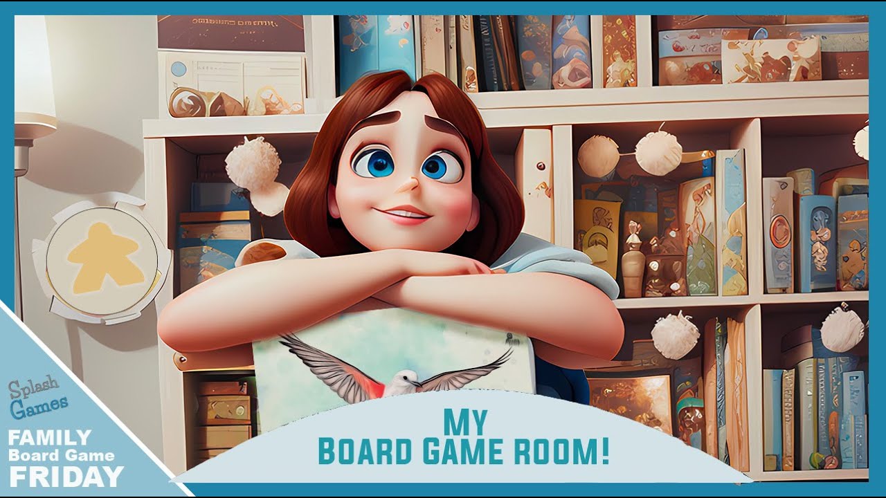 My Board Game Room Tour