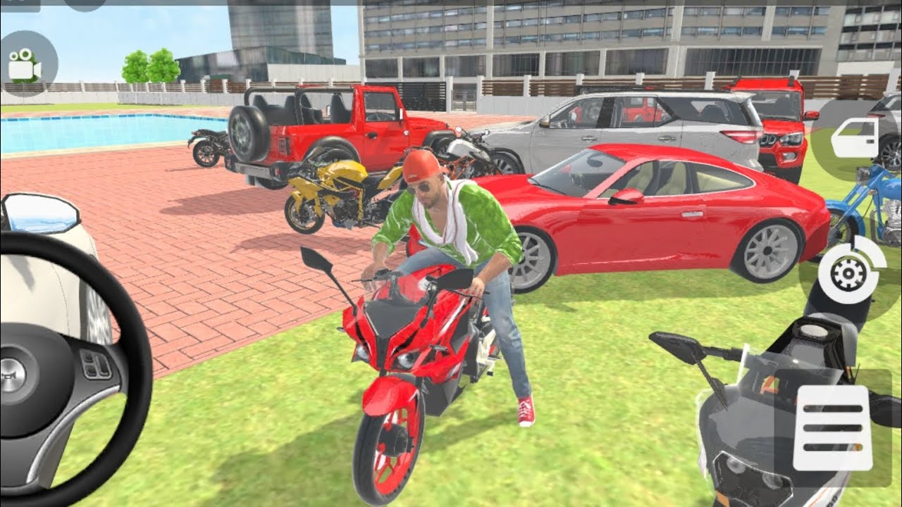 Modified police car 🚨 Gangster Life in Indian Streets | Open WorldGame game for android ♥️