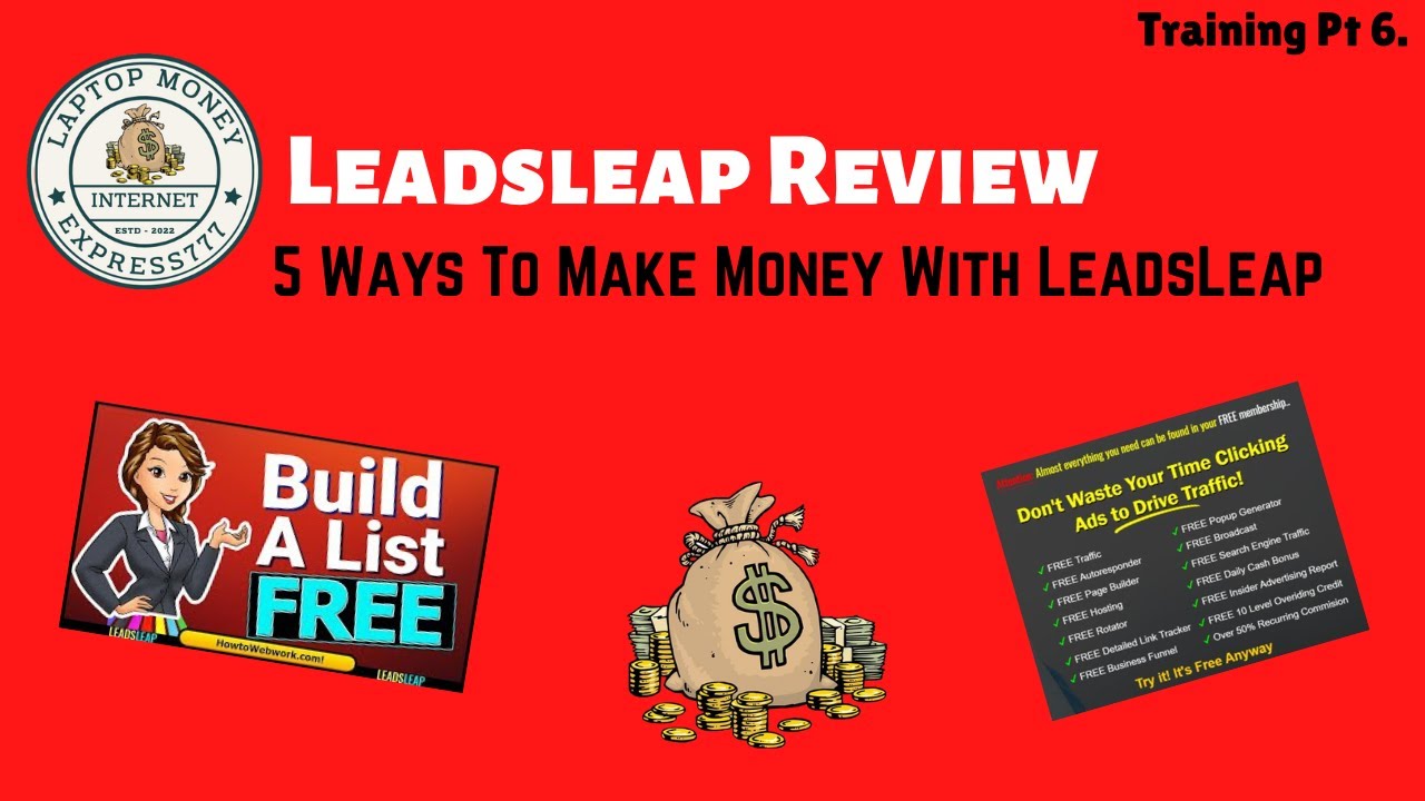✨LeadsLeap Review - 5 Ways To Make Money With LeadsLeap✨