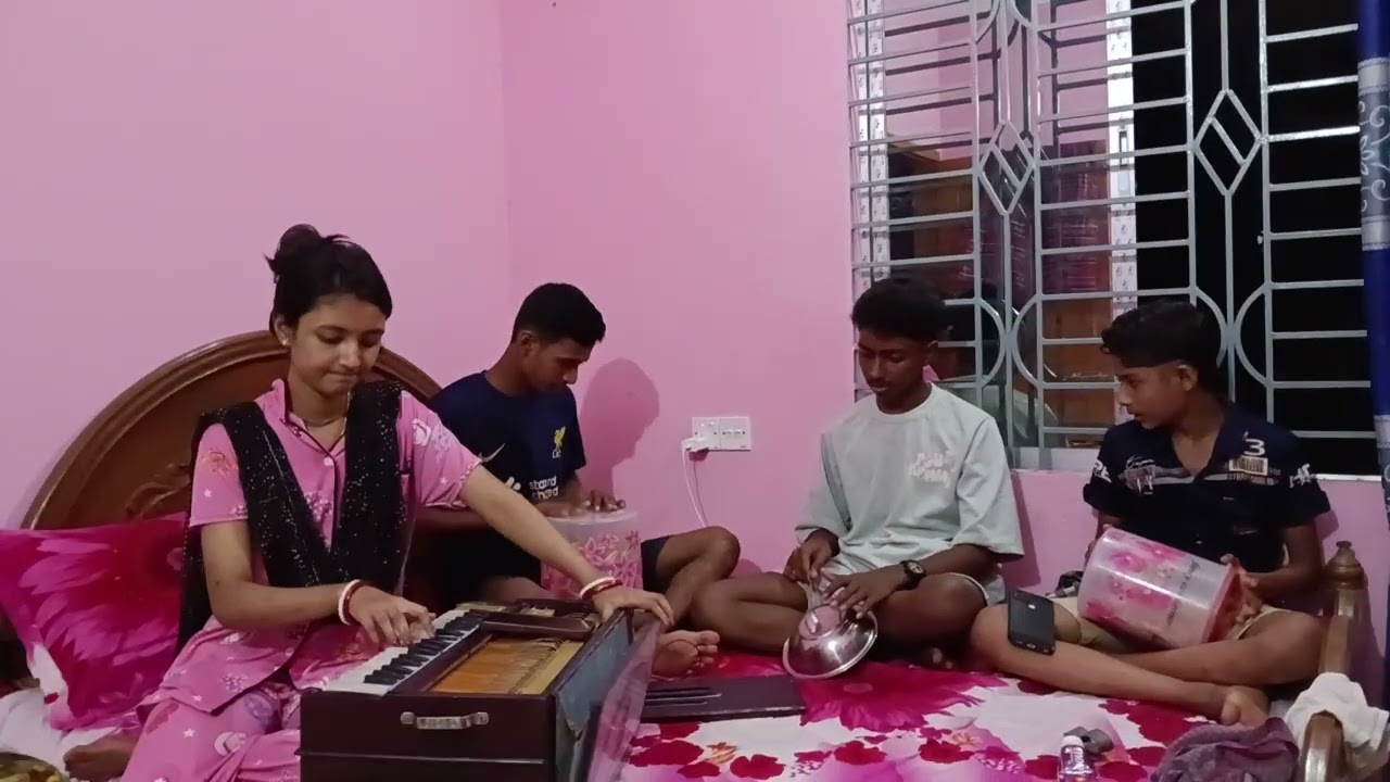 বাদ্যযন্ত্র ছাড়া কত সুন্দর হরিনাম সংকীর্তন 