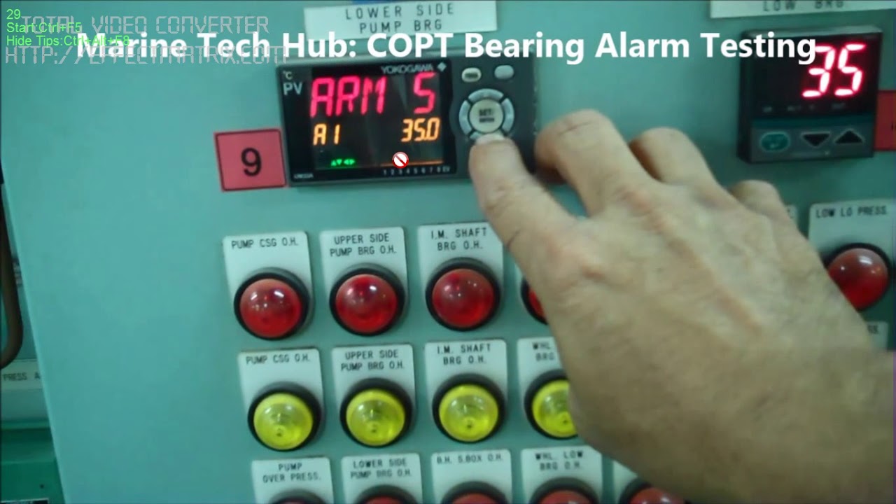 COPT Bearing Temperature Alarm Testing: Important Tips For Engineers