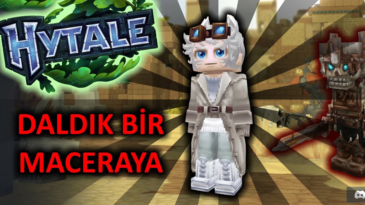 Hytale - Neymiş bu sözde Minecraft'a rakip olacak oyun? (Seans 1) [Türkçe]