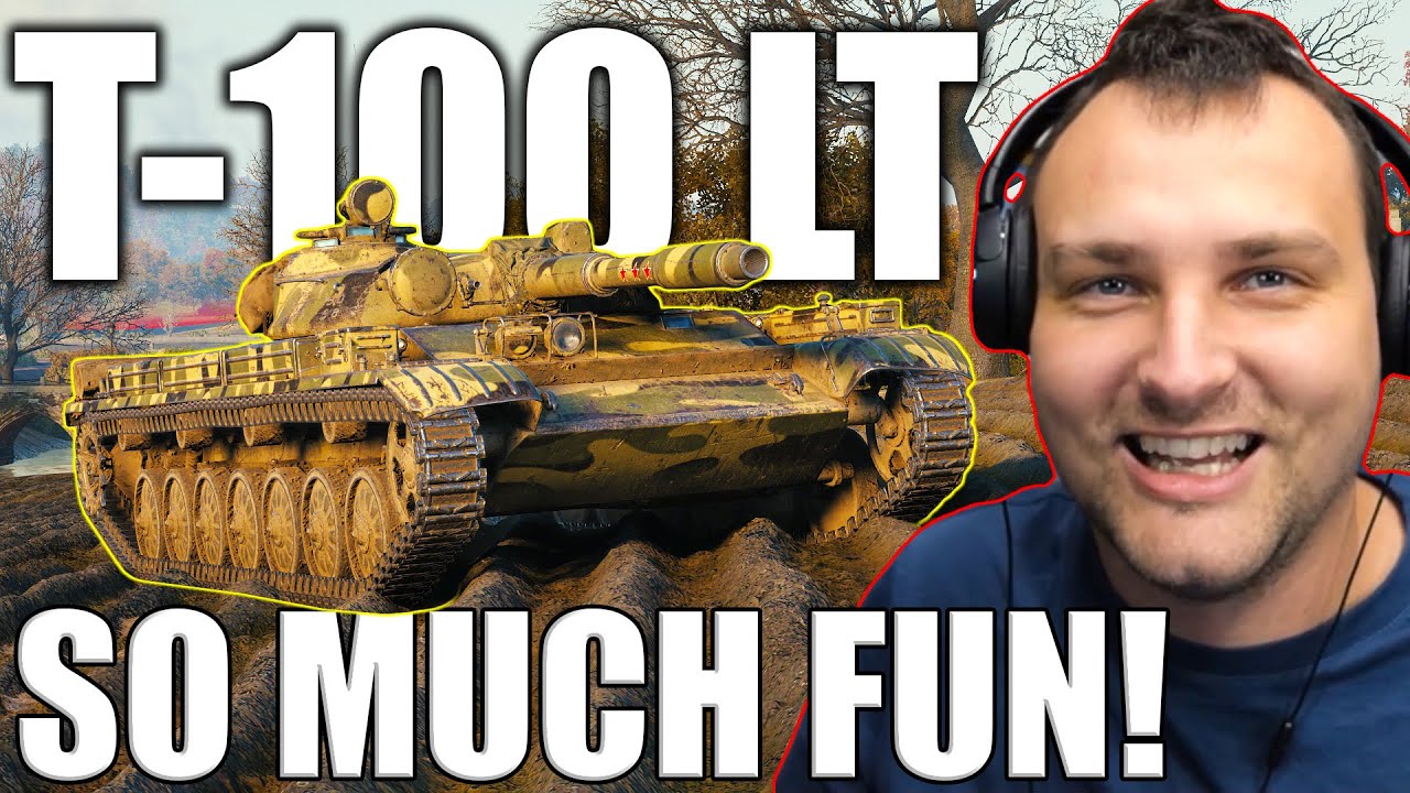 I Had so Much Fun Playing with T-100 LT in World of Tanks!