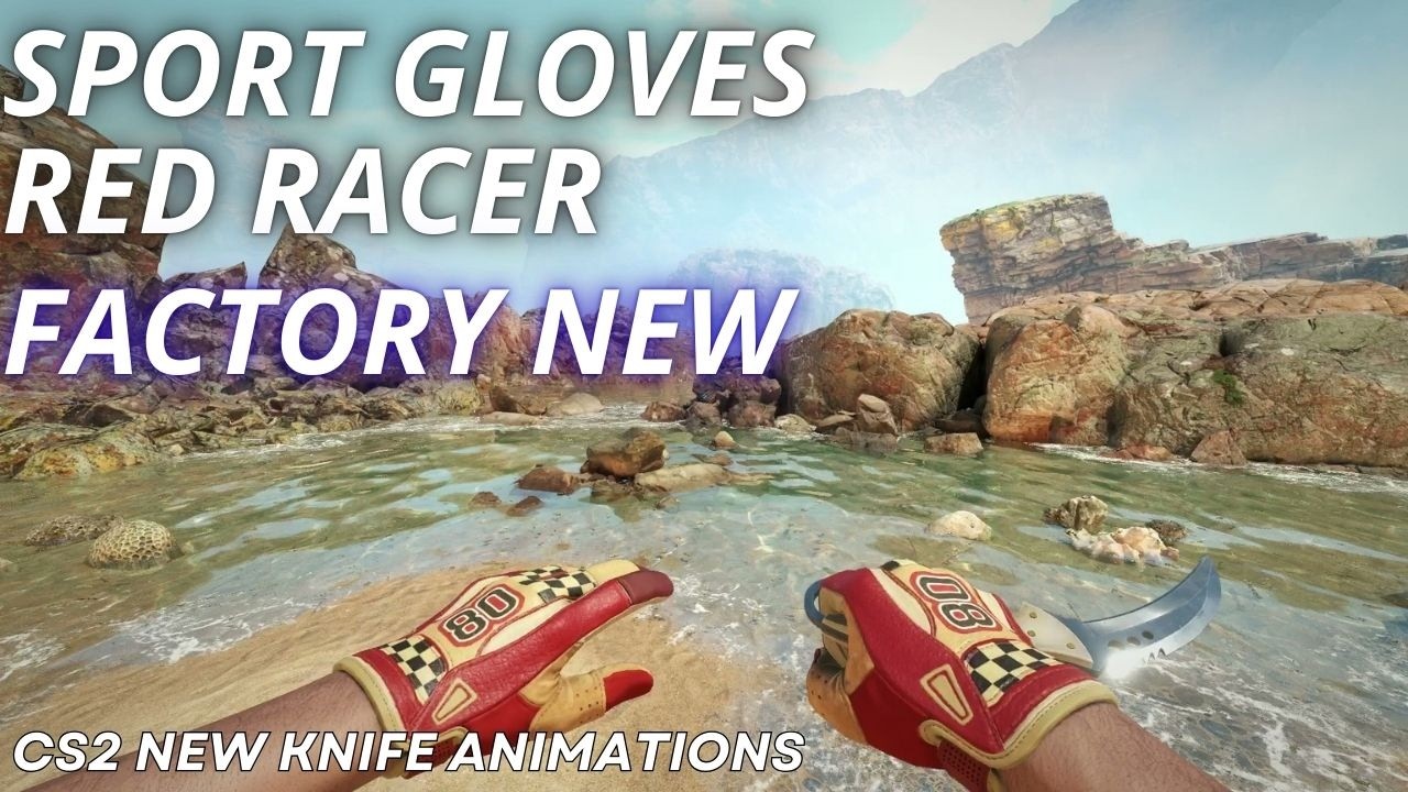 Sport Gloves Red Racer | CS2 Skin Showcase