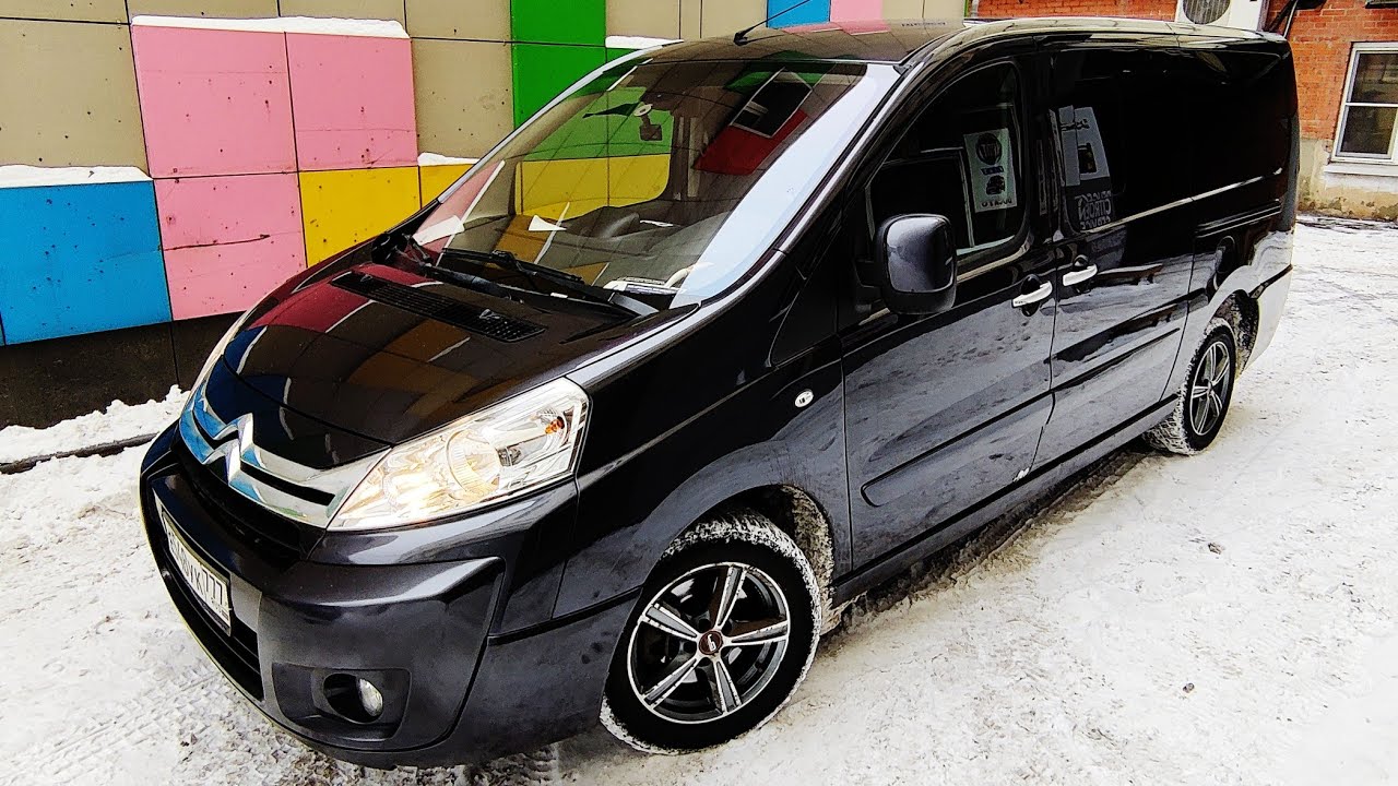 Обзор Citroen Jumpy 6AT Пробег 95000км (Минивен для семьи или грузовая лошадка?) Французские Болячки