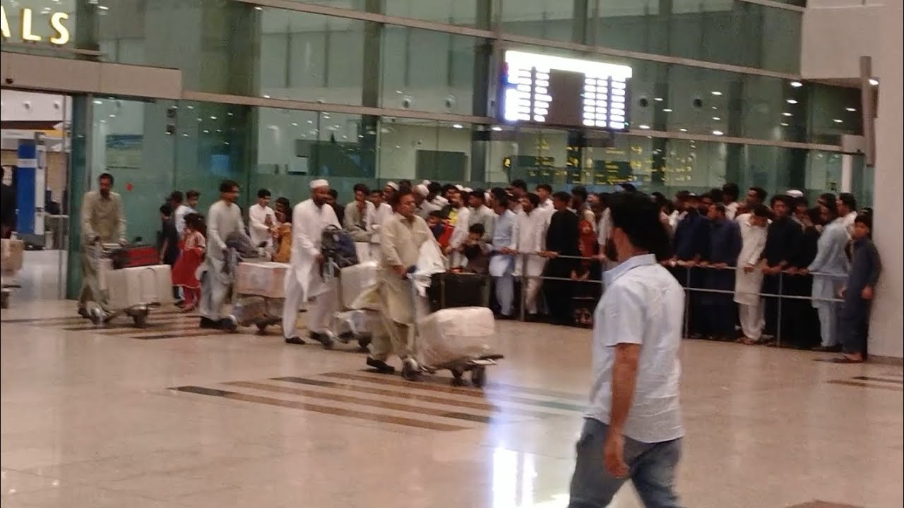 Islamabad airport Vlog Flight From DMM