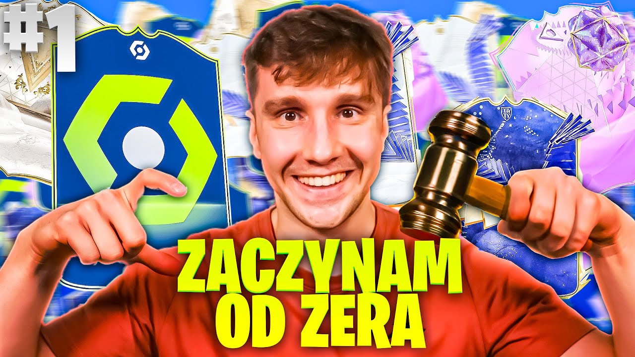 ZACZYNAMY WSZYSTKO OD NOWA! EA FC 24 RTG #1