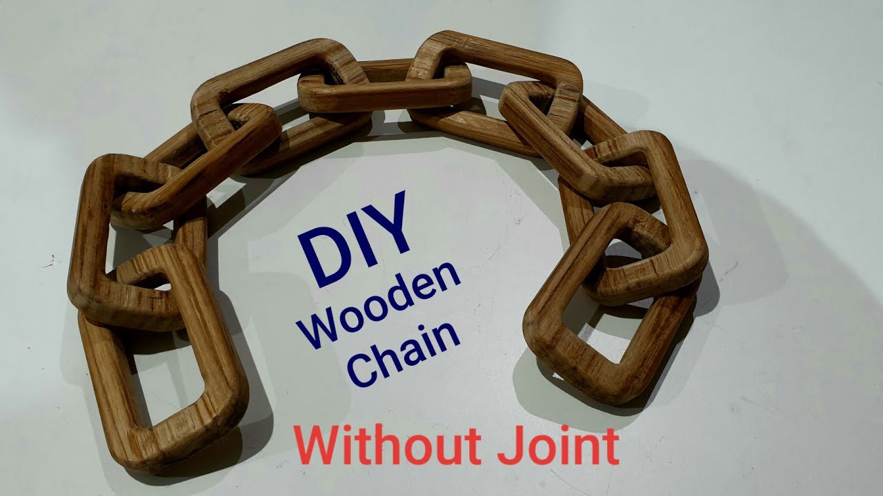 Wood Carving chain ( without any joint)
