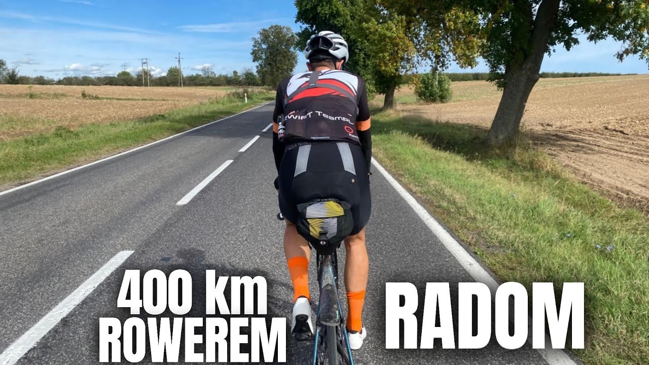 400 km ROWEREM z Katowic do RADOMIA. Defekty, rekordy i Świętokrzyskie akcenty. Ultrakolarstwo.