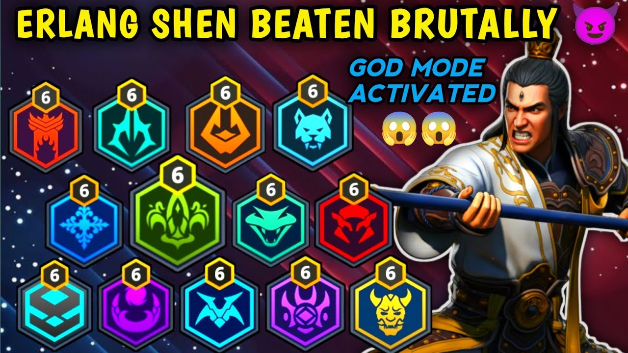 Is ERLANG SHEN HARDEST OKAY FIGHTER ? 😨😨| GOD LEVEL POWER IN SF3 😈 || Shadow Fight 3