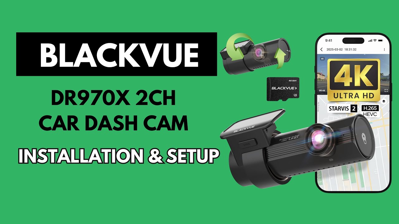 Установка и настройка: Руководство пользователя видеорегистратора Blackvue DR970X 2CH