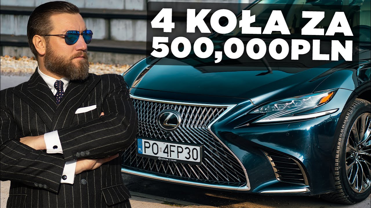 Lexus LS500 - luksus na kołach! Sprawdzam jak się jeździ limuzyną dla prezes&oacute;w za prawie 500.000 zł!