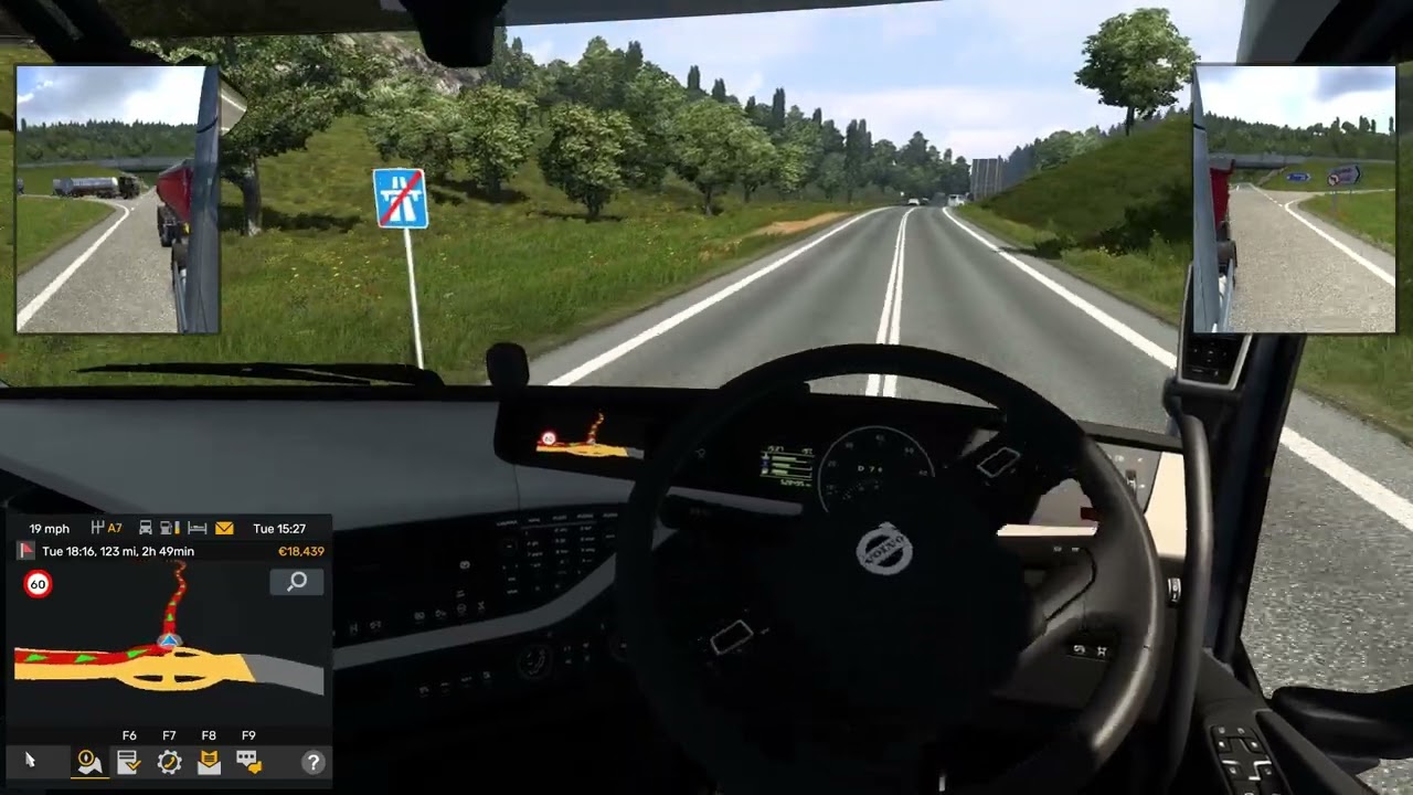 Euro Truck Simulator 2 Carlisle - Sheffield