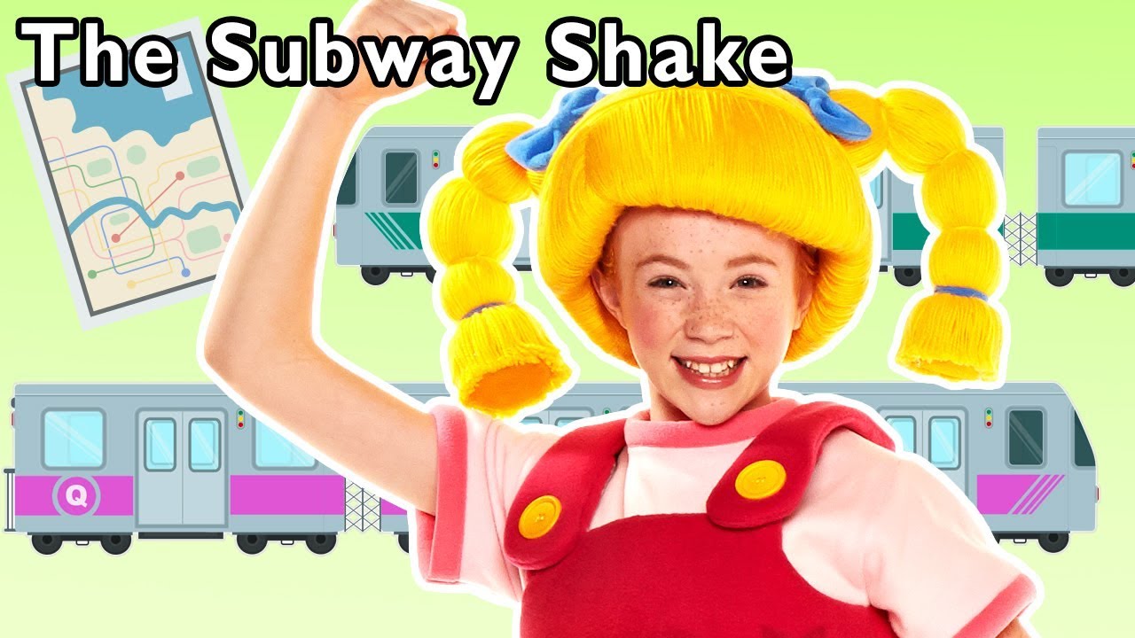 The Subway Shake + More | TRAIN SONG | Mother Goose Club Phonics Songs