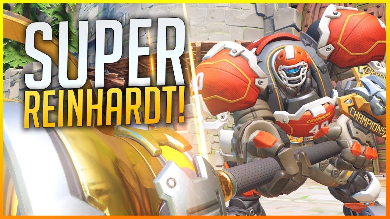 OVERWATCH: SOLO SE JUGAR ASÍ A REINHARDT! | Makina