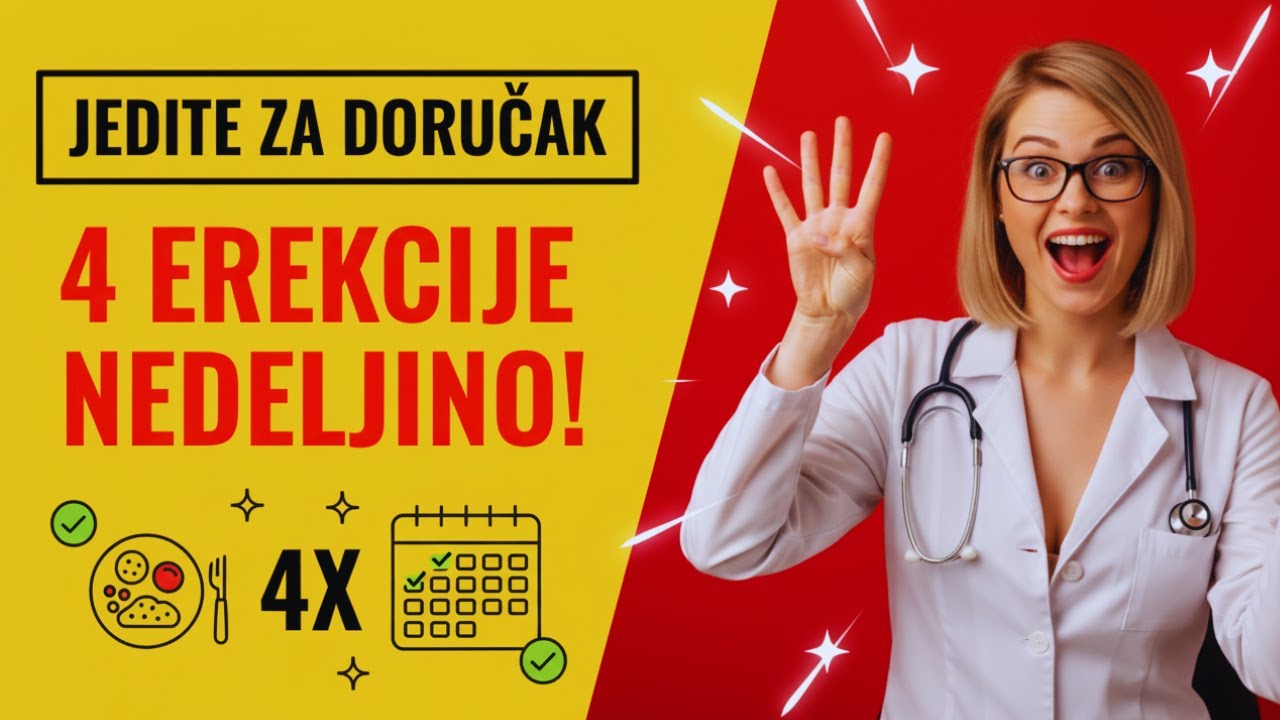 MUŠKARCI 60+: JEDENJE OVOGA ZA DORUČAK NATERALO GA JE DA IMA 4 EREKCIJE NEDELJNO U 65. GODINI!