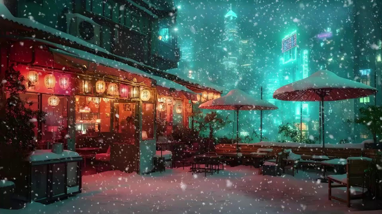 NO ADS Blizzard Ramen Shop ❄️🍜 | Tokyo Snow Lo-Fi Beats for Deep Study & Focus