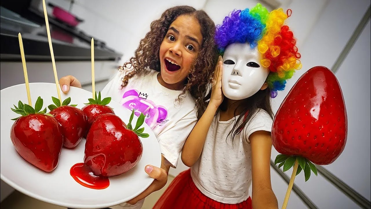 MORANGO DO AMOR * FIZ A SOBREMESA FAVORITA DA BAILARINA 🍓