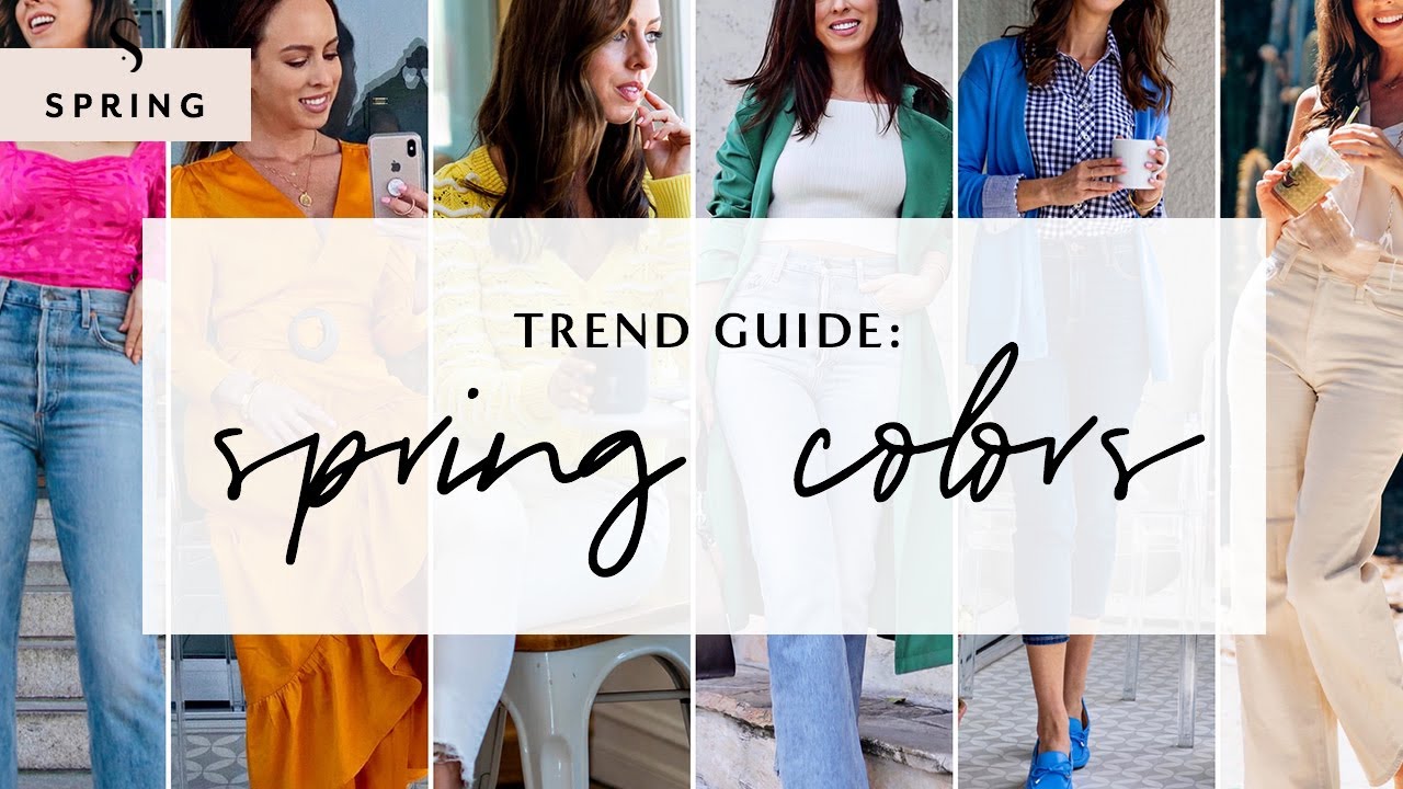 Spring Color Trends 2021 I Sydne Summer