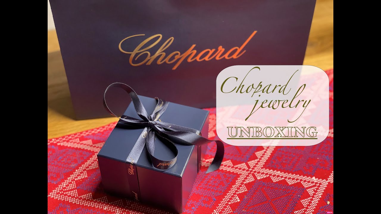 Chopard Unboxing Ice Cube ring - Luxury Jewelry unboxing