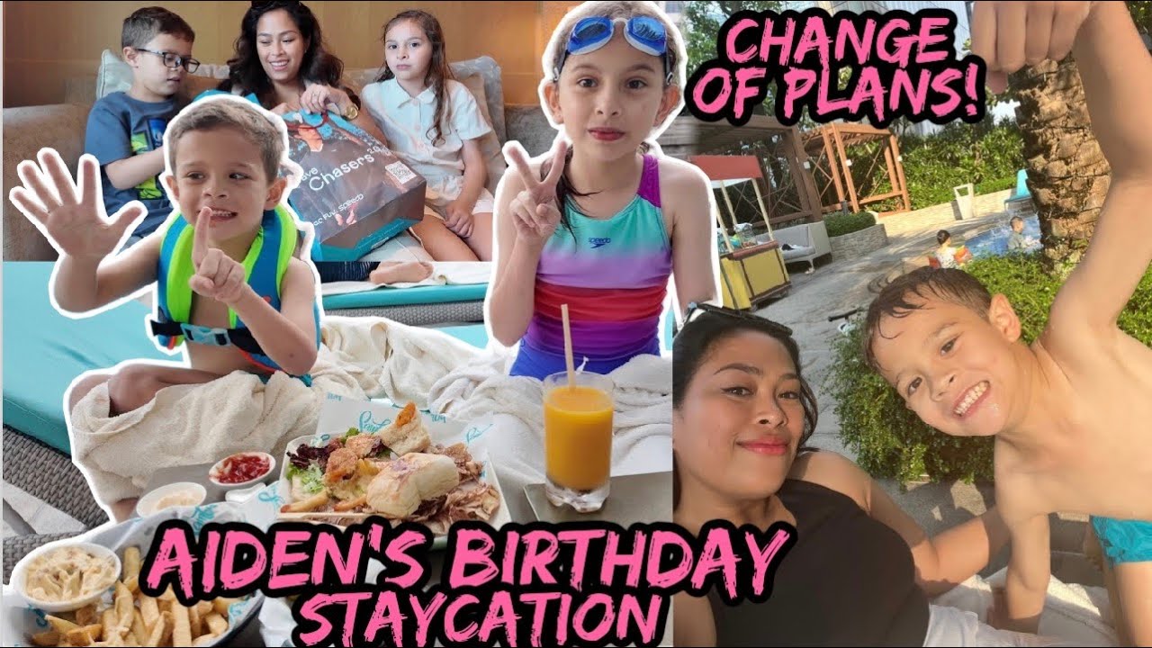 AIDEN’S BIRTHDAY STAYCATION🎂 | SOBRANG NAGENJOY ANG MGA BATA!🏊‍♀️ | BIGLANG CHANGE OF PLANS
