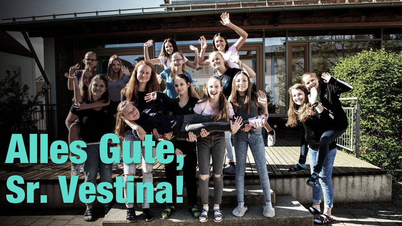 Alles Gute, Schwester Vestina!