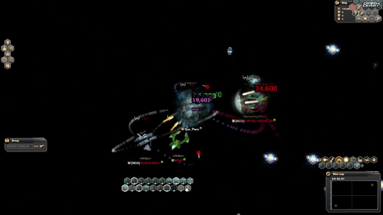 Orbit of Warrior Darkorbit Private Server - Adre Tek  Yeter Evel  ALLAH c.c