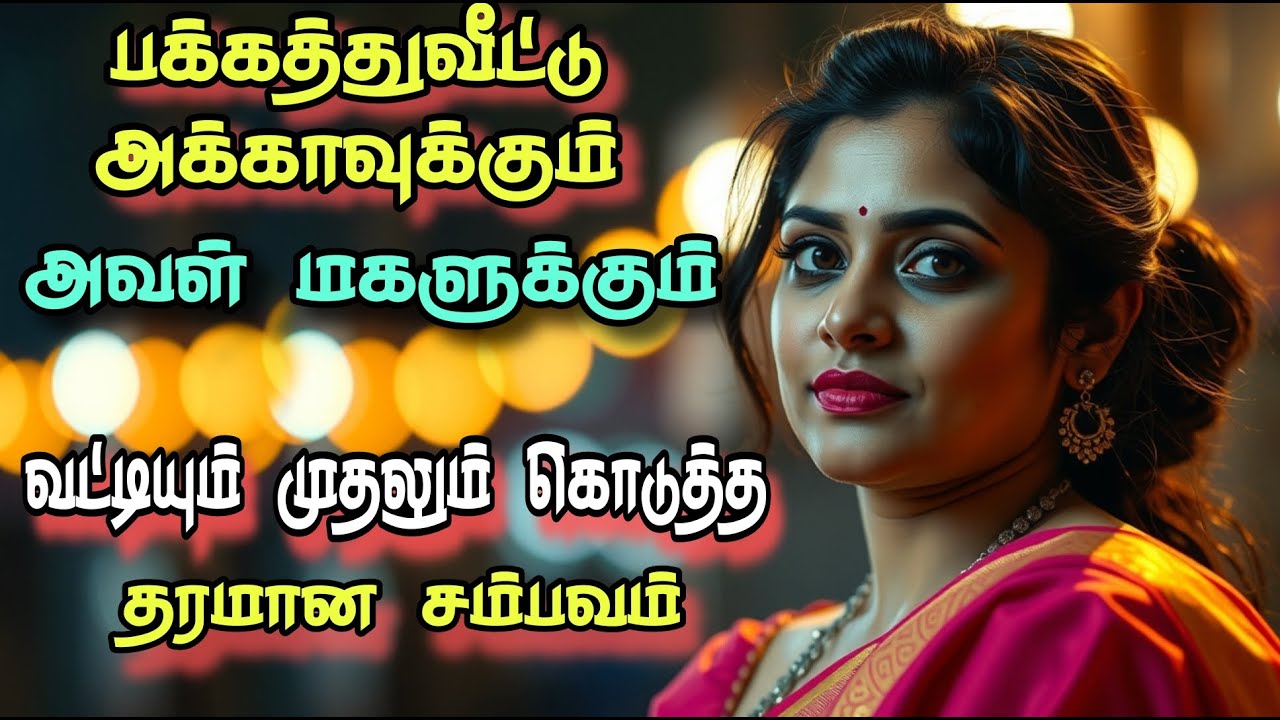 பக்கத்துவீட்டு அக்காவும் அவள் மகளும் கடன் வாங்கிய கதை| Tamil story #kadhai #kathai #tamilstories