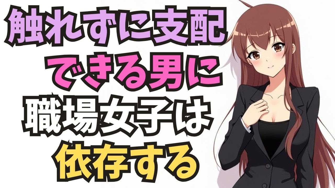 【職場恋愛】触れずに支配できる男に、女は依存する。距離はあるのに、心が支配される。目線・声・間合い──そのすべてが中毒になる。
