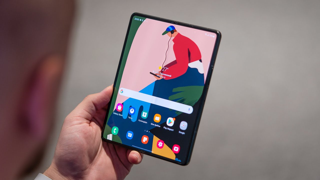 Galaxy Z Fold 3 С КАМЕРОЙ ПОД ЭКРАНОМ &mdash; первый обзор!