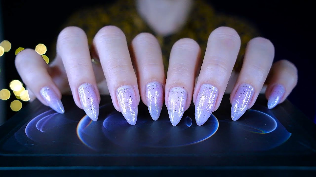 ASMR 100% tapping com unhas grandes para formigamentos ✨ (no talking)