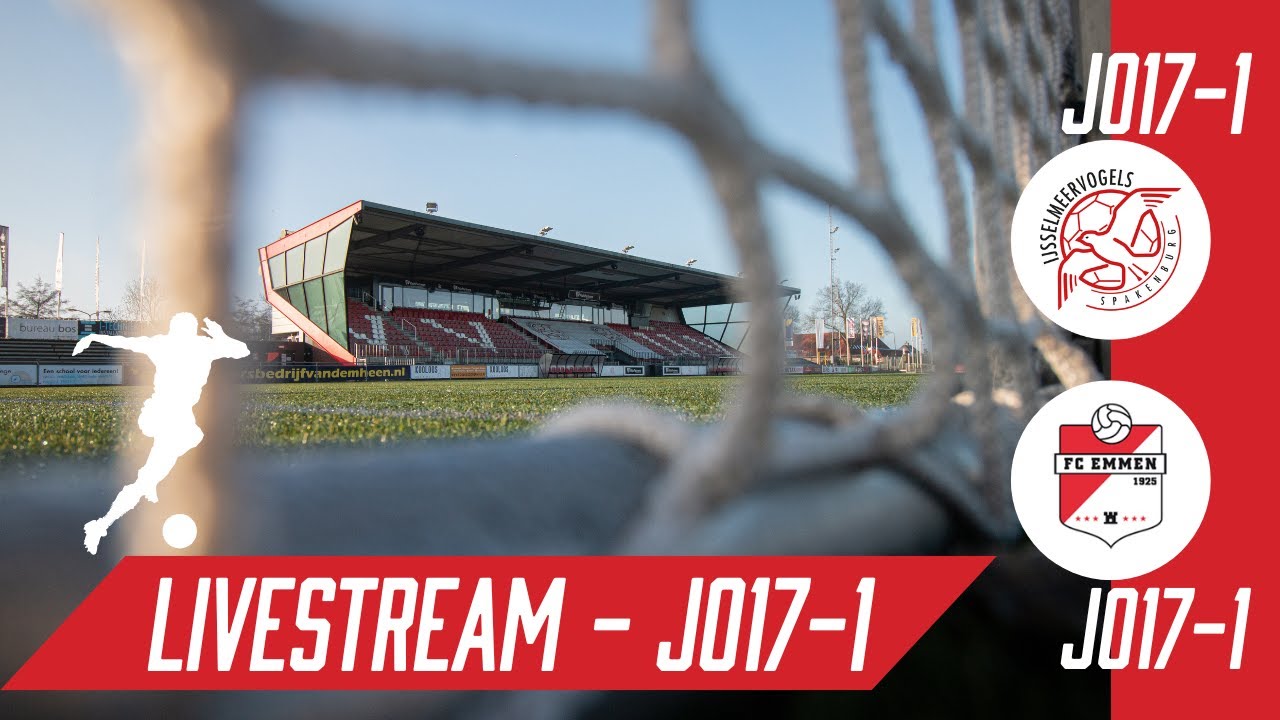 IJsselmeervogels JO17-1 - FC Emmen JO17-1 (Livestream)