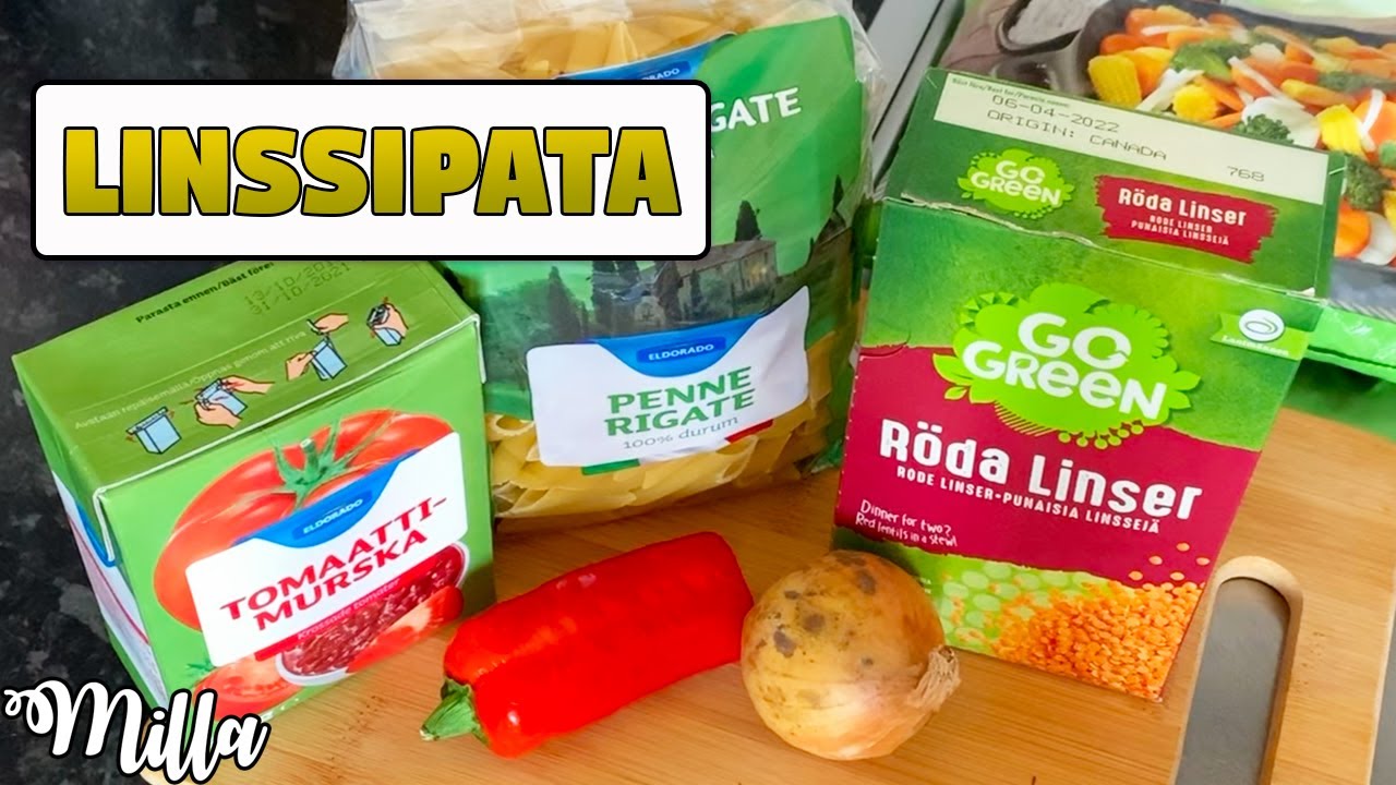 Kokataan: Linssi-pastapata