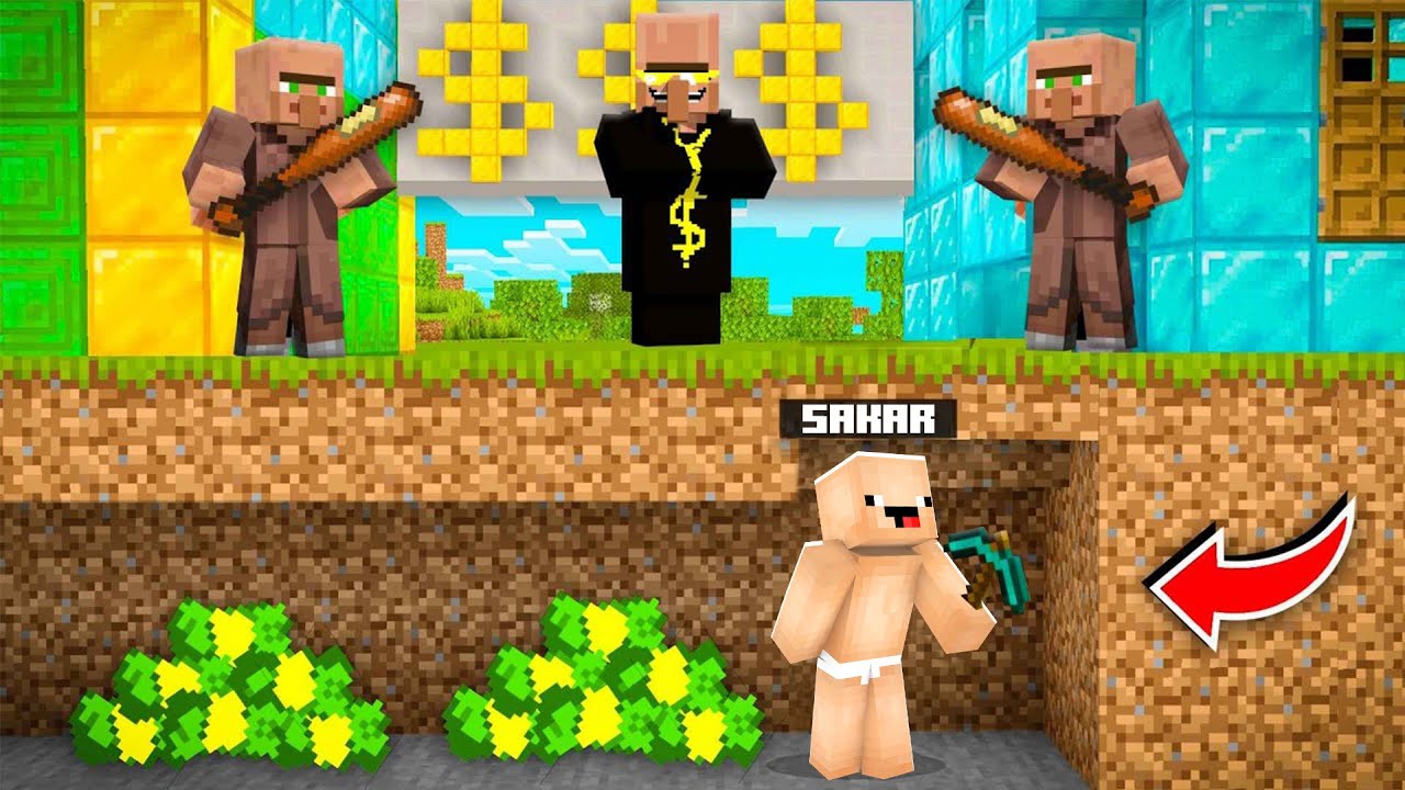 Minecraft'ta Köylülerin KÖYÜNÜ KURTARDIM! 🚔