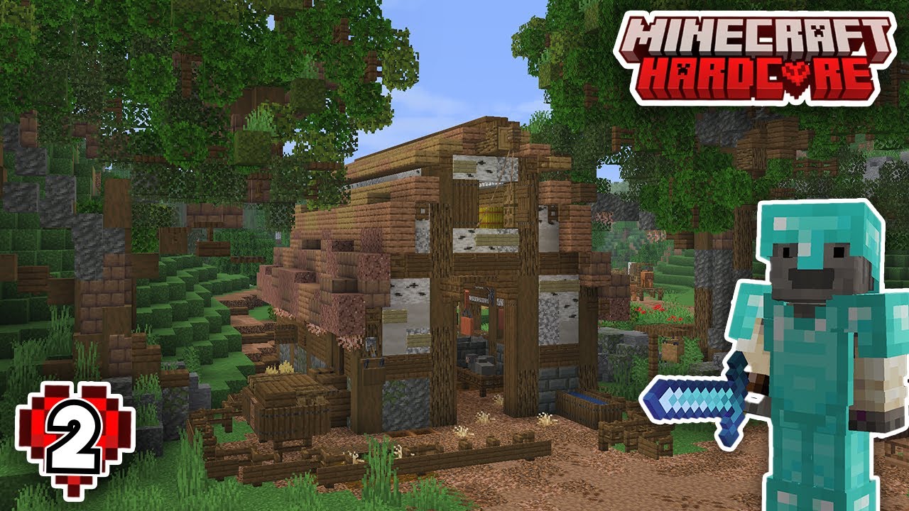 I Built a Barn For EVERY ANIMAL In Hardcore Minecraft (#2)