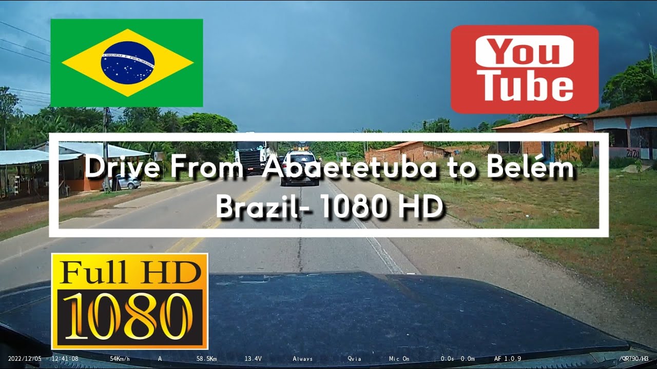 100.🇧🇷 Drive from Abaetetuba to Belém - Brazil