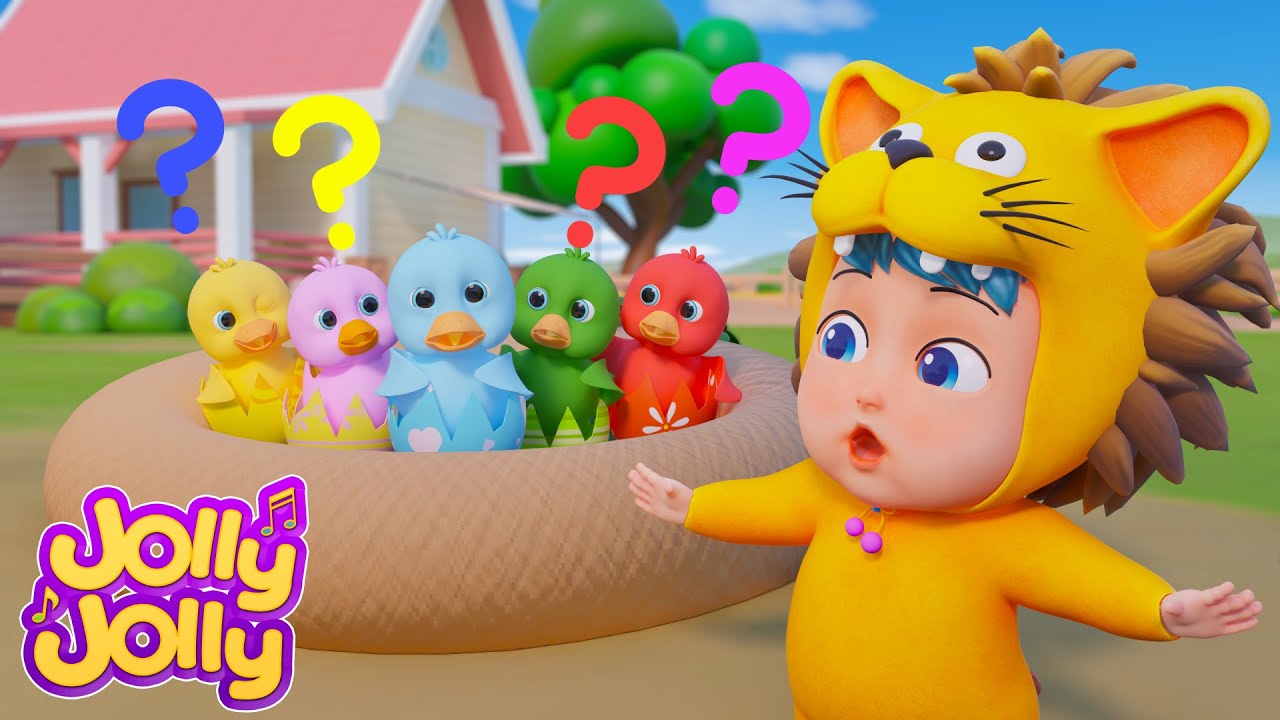 Пять маленьких уток и многое другое | Изучите цвета | Jolly Jolly - Учись и играй - Детские стишки