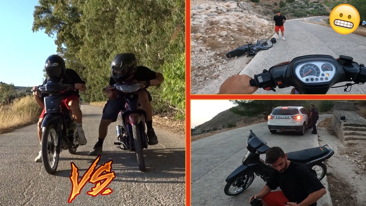 Η ΒΟΛΤΑ ΜΕ ΤΑ ΟΛΑ ΤΗΣ | Honda Supra & Crypton R