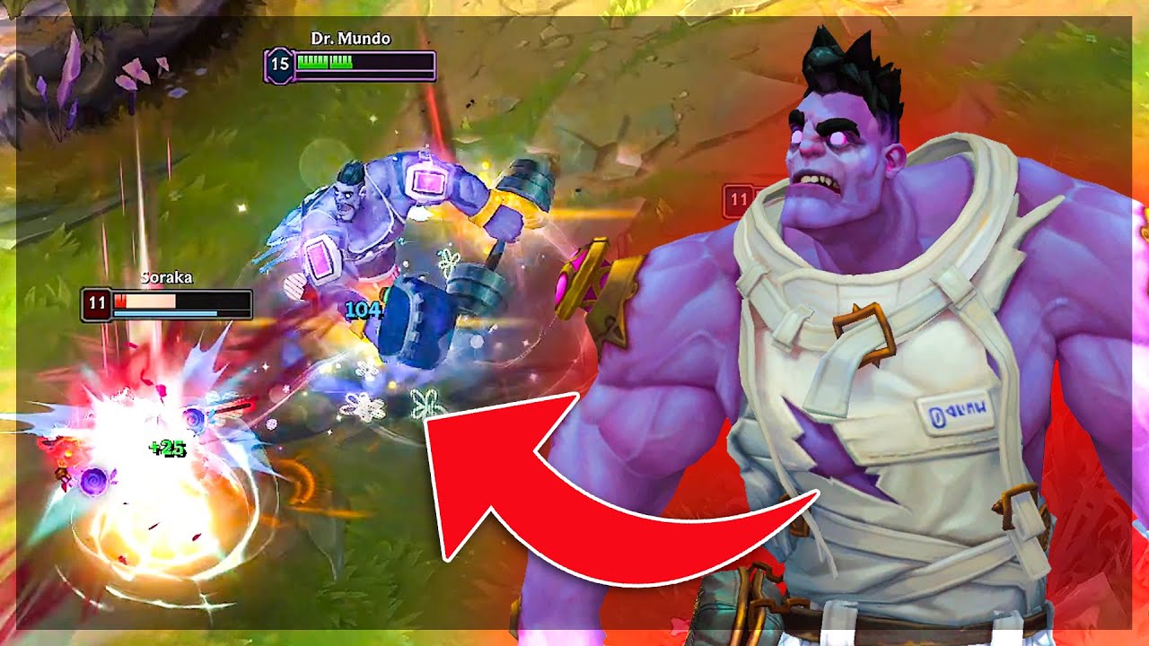 MUNDO ESTE CAMPIONUL CU CEL MAI MULT AD DIN LEAGUE OF LEGENDS!