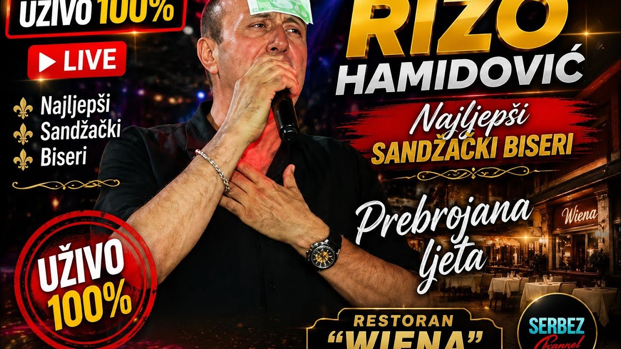 Rizo Hamidovic -  |Sandžacki Biseri| - Prebrojana Ljeta !!!  - UŽIVO 100%
