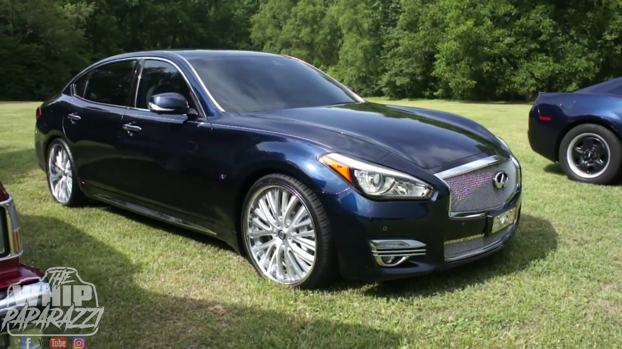 Infiniti Q70L on Brushed 22