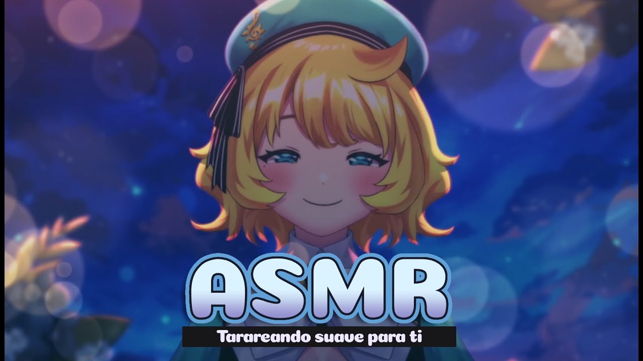 【ASMR】 Tarareo para ti y te cuido hasta que duermas 🌙😴