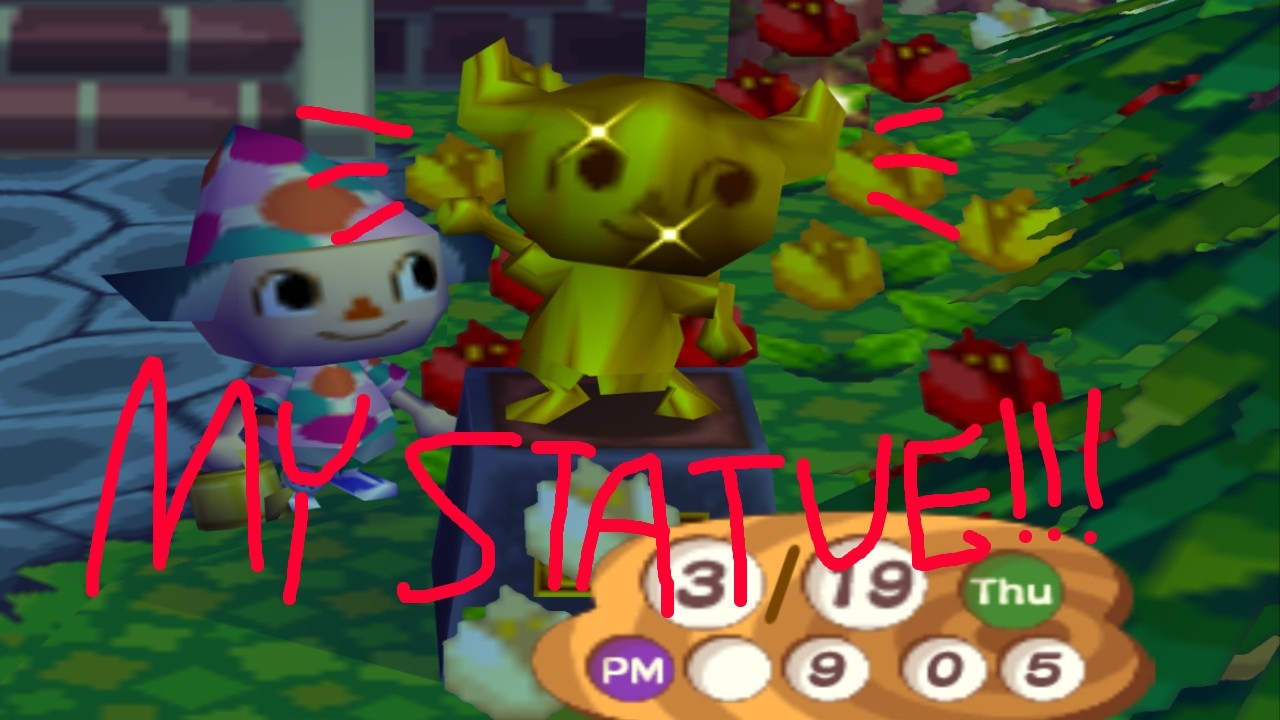 300-ish days of ACGC, day 75 - GAZE UPON MY STATUE 💪💪💪