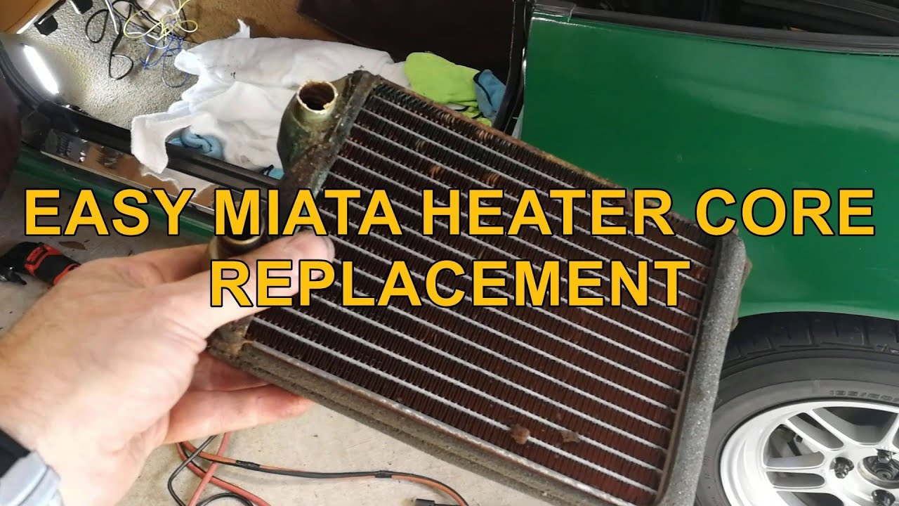 Easy Miata Heater Core Replacement!